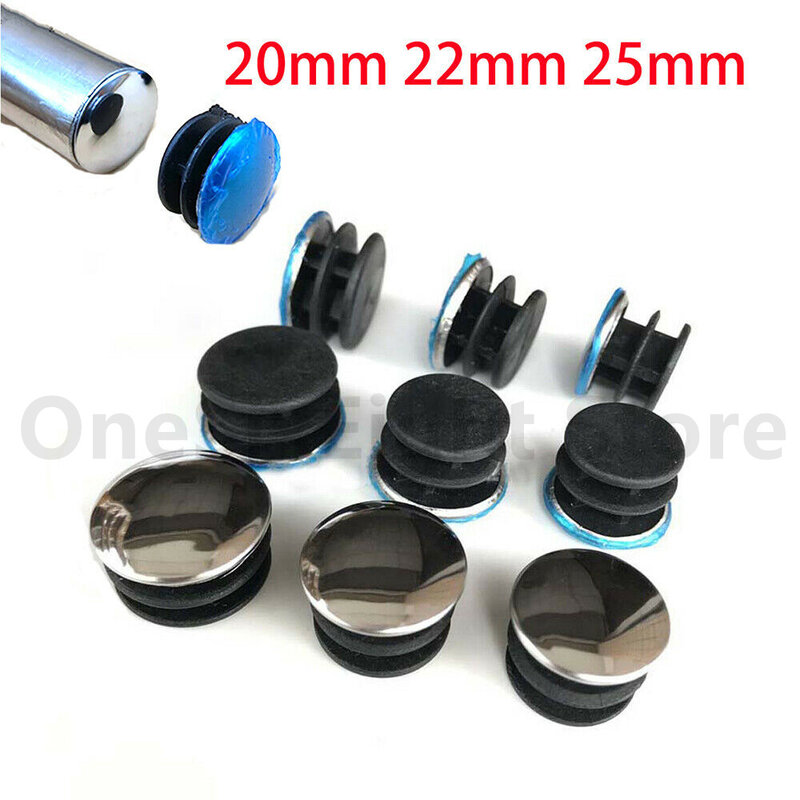 20mm 22mm 25mm Blanking End Cap Tube Plug Inserts Pipe Cover Stainless Steel
