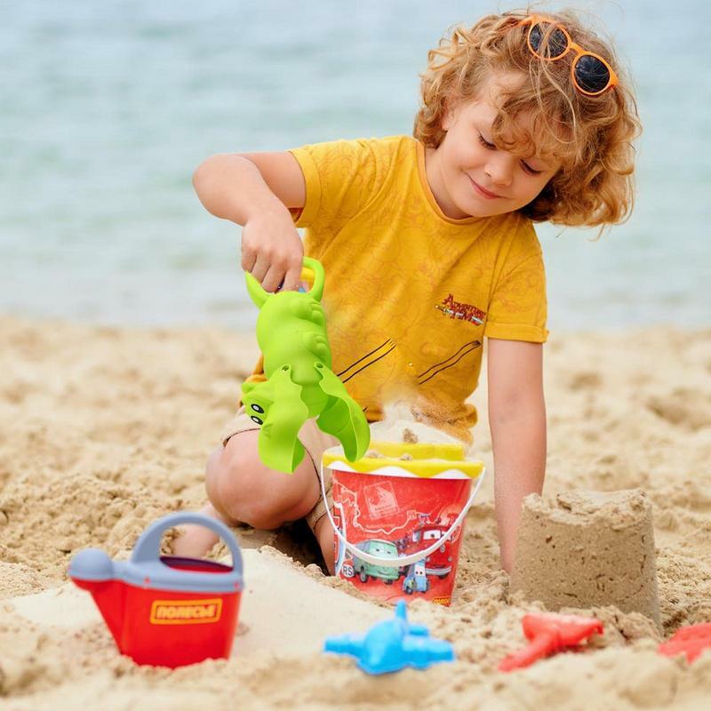 Palas de arena para niños, juguete de garra de arena con mango, herramientas de playa interactivas divertidas, palas de arenero para patio trasero
