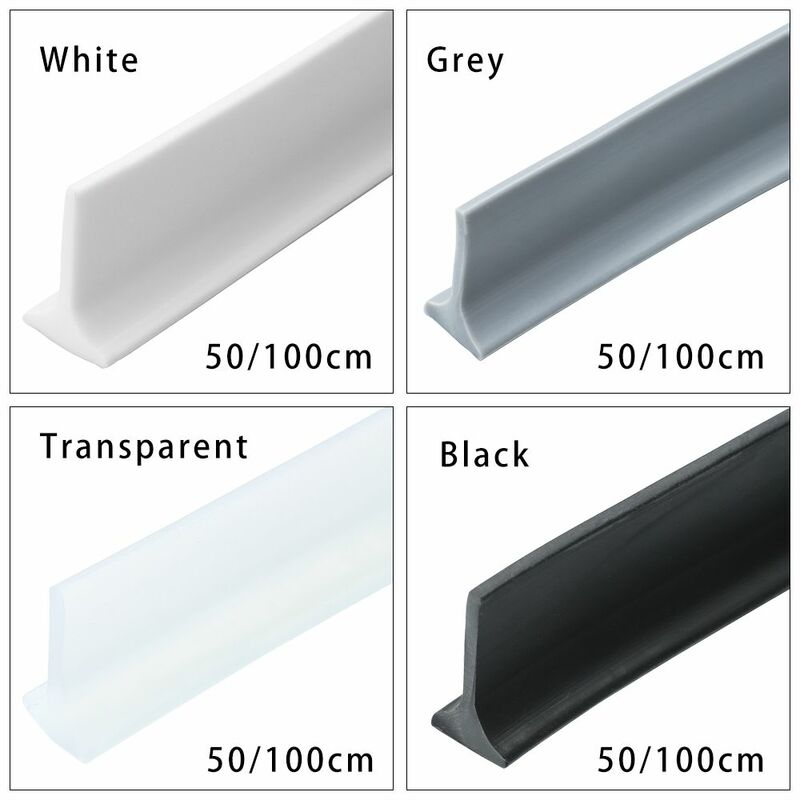 Flood Barrier Silicone Dry and Wet Separation Door Bottom Sealing Strip Water Retaining Strip Self-Adhesive Water Stopper