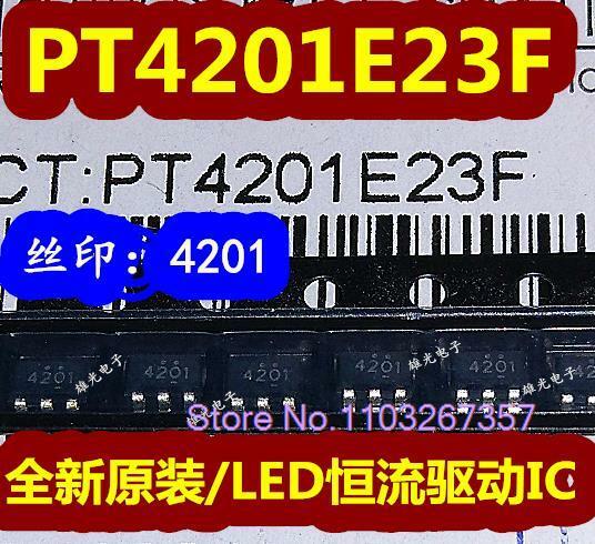 LED PT4201 4201 SOT23-6, 로트당 20 개, PT4201E23F