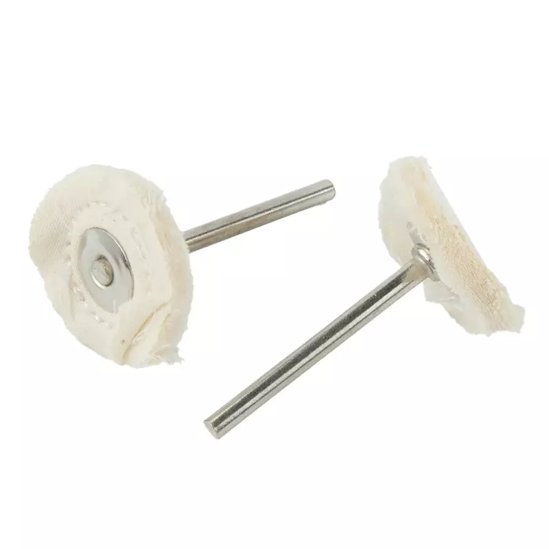 Testa di lucidatura della punta della ruota di lucidatura da 5 pezzi con gambo da 3mm per la lucidatura della smerigliatrice per lucidatura dei metalli dei gioielli accessori per utensili rotanti