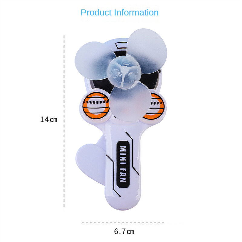 Mini Ventilador Portátil De Pressão De Mão, Criativo e Confortável, Aparelho De Refrigeração