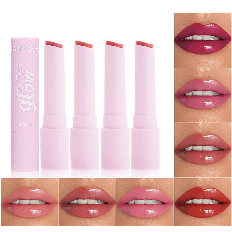 Lip Balm Makeup Moisturizing Peach Non-Stick Cup Anti-cracking Lipstick Cosmetics Lips Repairing Red Care D4T1