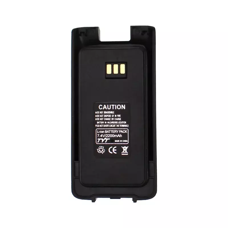 Bateria Li-ion e Carregador AC, 7.4V, 2200mAh, MD-390, MD390, Tyta-358, MD-398, MD358, MD358G, Rádio DMR