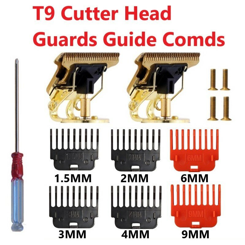 Professional Electric Hair Clipper Blade Hair Trimmer Metal Replacement Cutter Head Tool For T9 Accessory