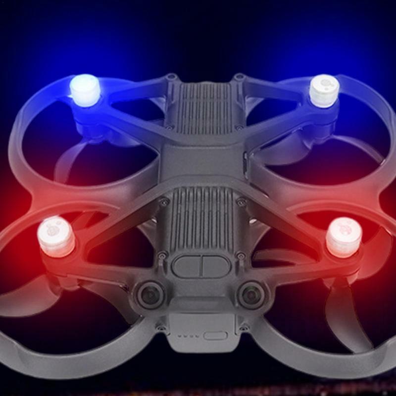 Luz estroboscópica para Dron, luces LED de advertencia Anticolisión de alto brillo para vuelo nocturno, luces intermitentes anticolisión