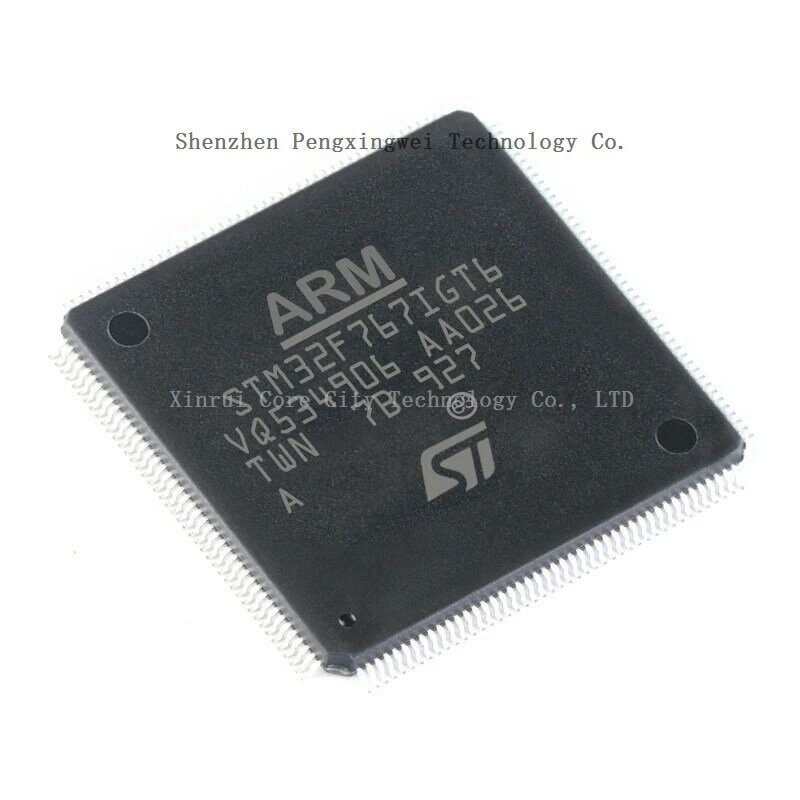 STM STM32 STM32F STM32F767 IGT6 STM32F767IGT6 In Stock 100% originale nuovo microcontrollore LQFP-176 (MCU/MPU/SOC) CPU