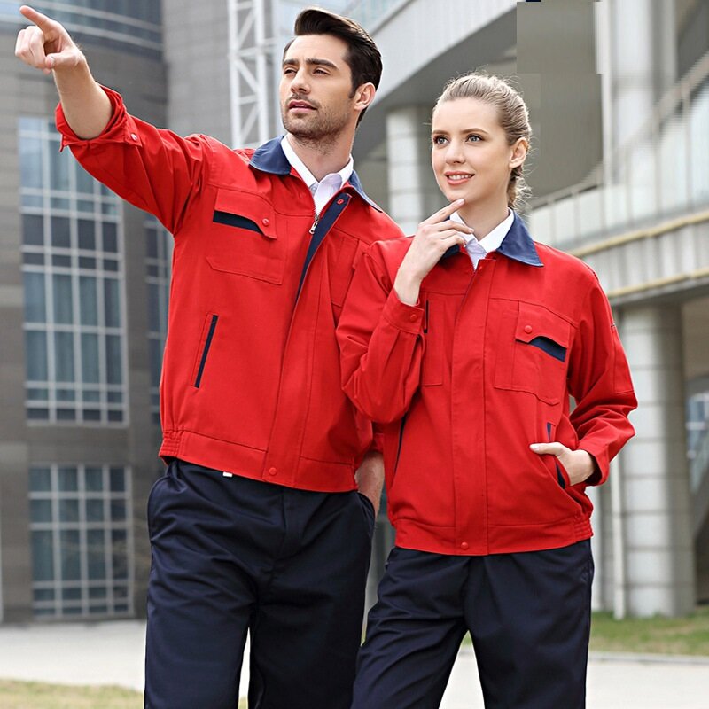 Uniforme mecânico de trabalho para homens e mulheres, terno mecânico elegante, jaqueta mecânica, roupas de carro, 5XL, 2023