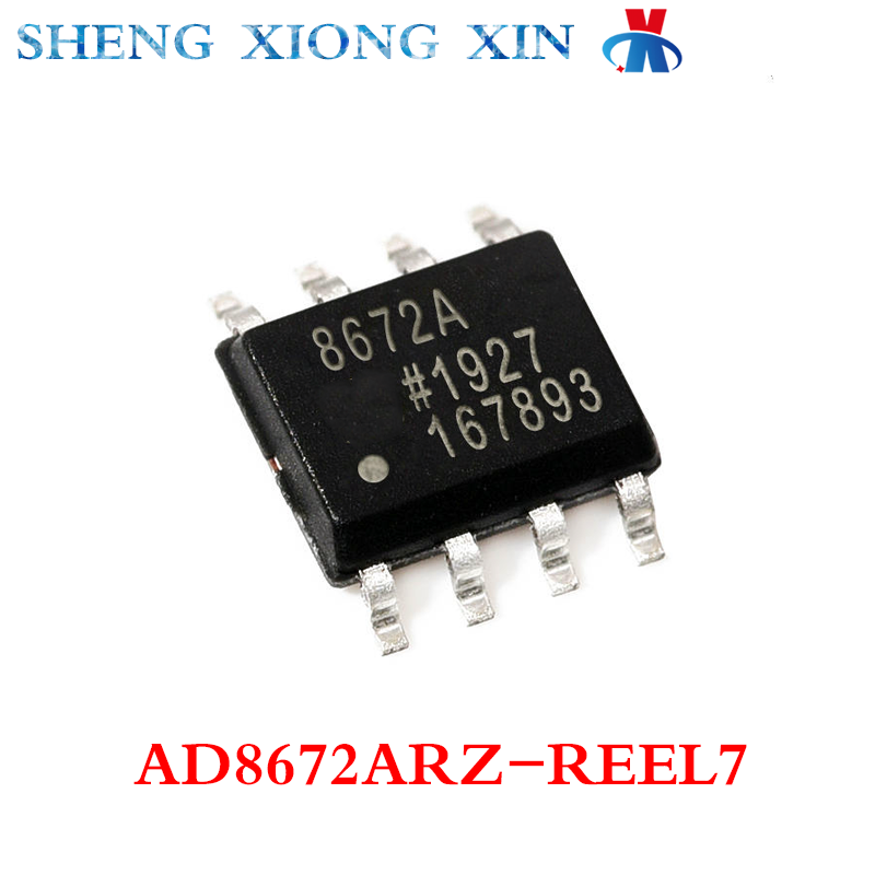 Amplificador do AD8672ARZ-REEL7 SOP-8 do circuito integrado, AD8672ARZ 8672A, 100% novo, 1PC