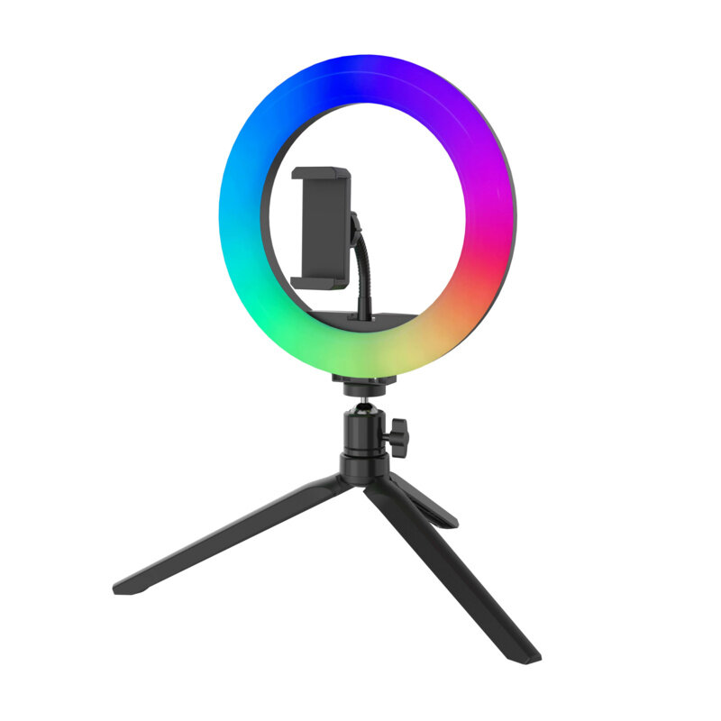 Onn. Настольное Кольцо RGB с фотографией 8 дюймов и штативом