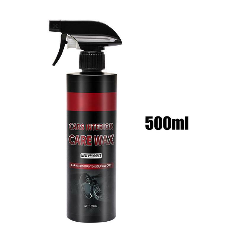 Protective Car Leather Conditioner Interior Car Detailing Cleaner 500ml Car Interior Leather Car Seat Cleaning Supplies