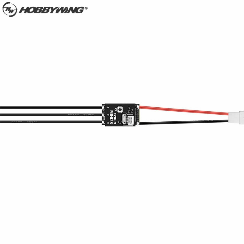 Hobbywing-電子rc車の速度制御、ezrun mini28、sensoredブラシレスesc、30a、1、28、1、27