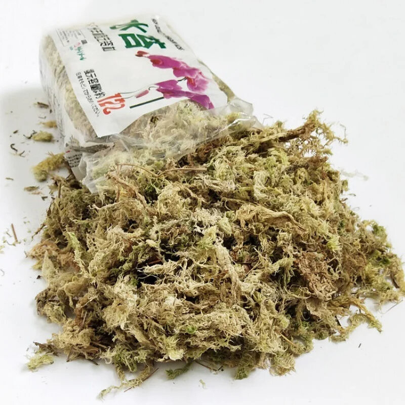 Grosir 100% 6L/tas kualitas tinggi Sphagnum Moss minuman susu makanan penutup kue dapat dimakan bahan memanggang alat es krim