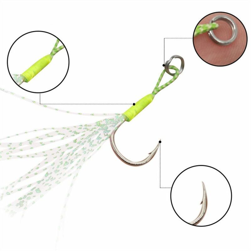 釣り針付きルアー,10ピース/ロットライト,釣り針付き