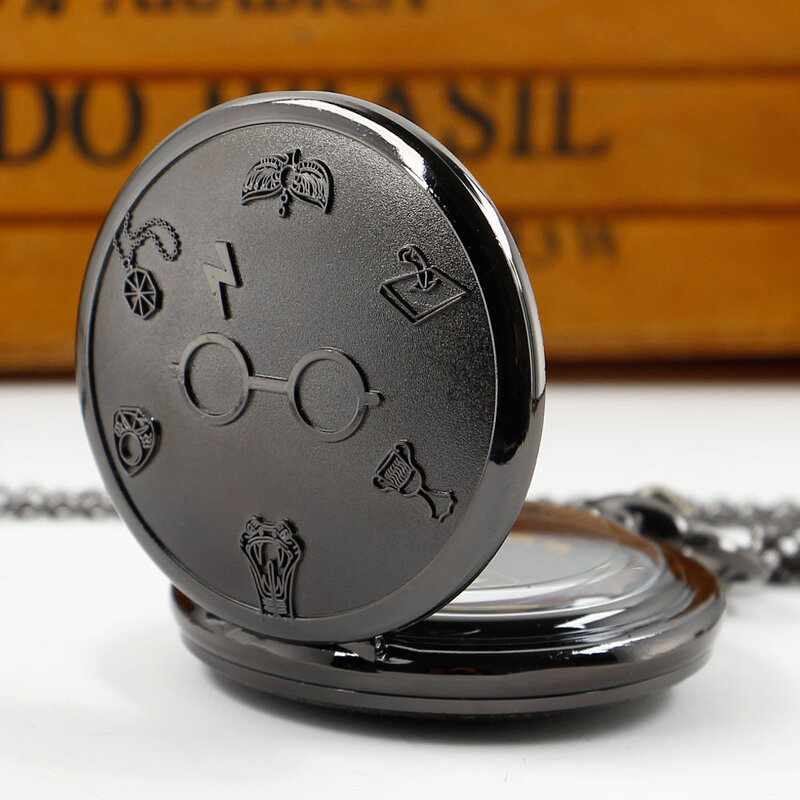 Kwarcowy zegarek kieszonkowy słynny motyw filmowy wzór Vintage wisiorek zegar nostalgiczny przenośne kieszenie zegarek prezent Dropshipping