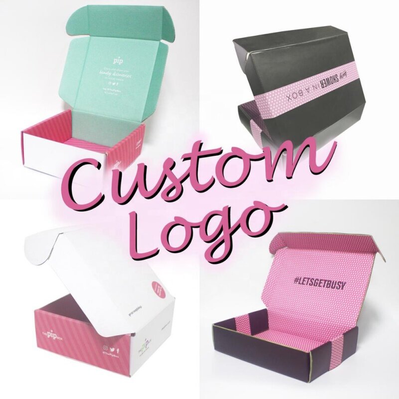 Customized productMailer Box Manufacture Customized Colored Mailer Boxes With Custom Logo Printed, Durable Apparel Packaging Box