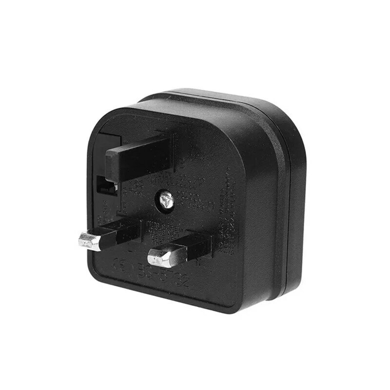 Smart Home Eu To Uk Adapter Adapter Converter Sock Holder Usd Travel Plug Uk To Eu 3pin Connector With 2 Pin Power Casa Intelige