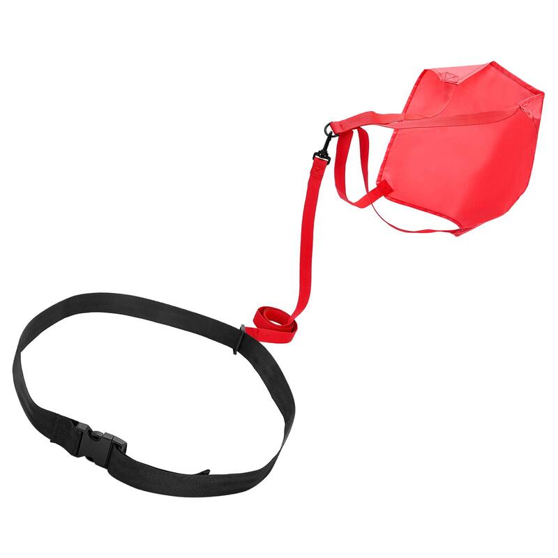 حبل مقاومة للمظلة للياقة البدنية والتدريب السريع ومقاومة السباحة وأجهزة مساعدة للسباحة