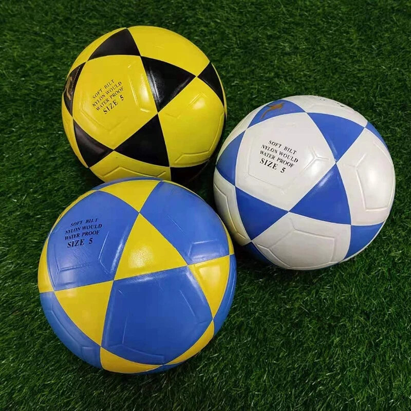 Nowy profesjonalna piłka nożna standardowy rozmiar 5 wysokiej jakości piłki materiał PU bezszwowe odporne na zużycie piłka treningowa