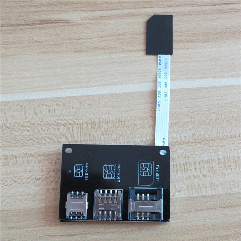 2730 Externe Nano Sim-Activeringshulpmiddelen Converter Naar Smartcard Ic-Kaartextensie 4in1 Voor Simkaart-Adapterkit