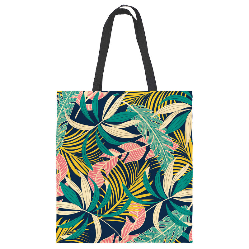 Rainforest Plants Handbag Tote Bags Fashion Handbag Large Capacity Shopping Totes Ladies Shopping Bag Can Be Personailzed 2022