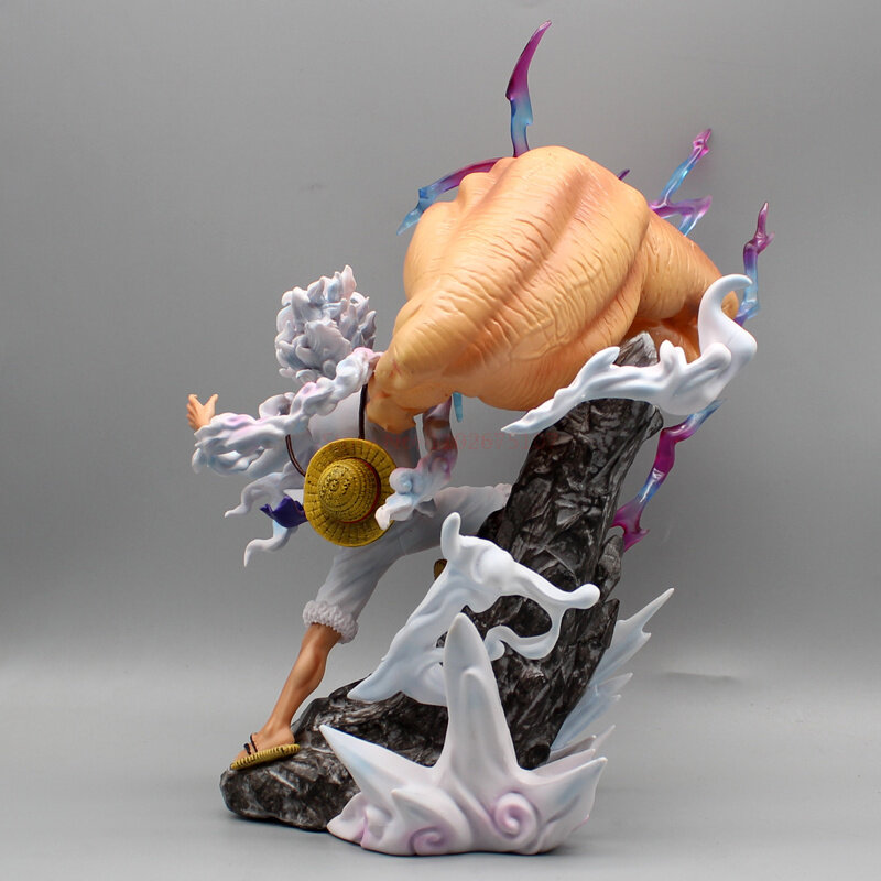 Figurine d'anime One Piece Luffy Gk Gear, statue Haki Intérieur a, figurine d'action en PVC, modèle de collection, cadeau jouet, troisième, quatrième, cinquième, 29cm
