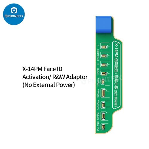 JC-V1SE V1S PRO, reparación de identificación facial, Cable flexible FPC, fijación de identificación facial sin soldadura, no funciona la forma más fácil para IPhone X-14PM