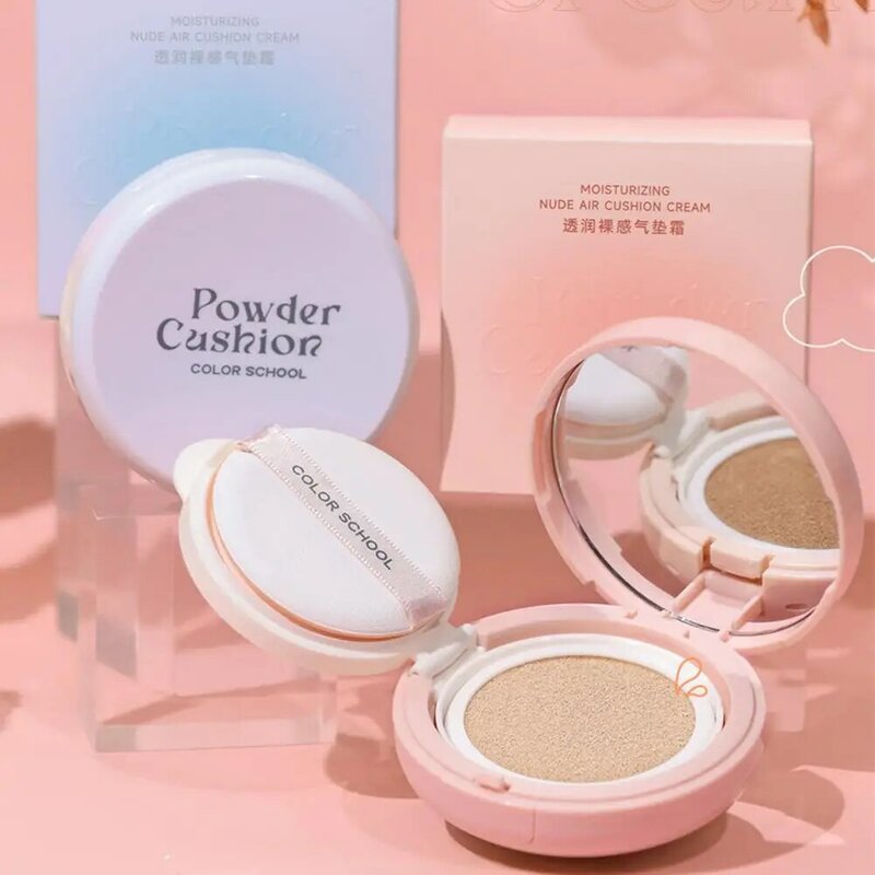 BB Cream Air Cushion Fuller Coverage Waterproof Long-lasting Cushion Concealer Makeup Face Colors 2 Foundation Compact U6O3