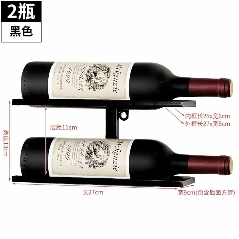 Rak Anggur Display Rak Anggur Ruang Tamu Gantung Dinding Kreatif Besi Rak Kisi Botol Anggur Merah Kabinet Anggur