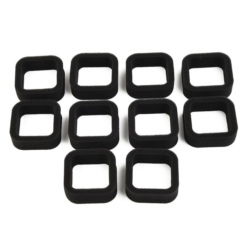 10pcs Air Filters Kit For TH23D Para11010-2530 Black High Quality Filter Accessories Garden Power Tools