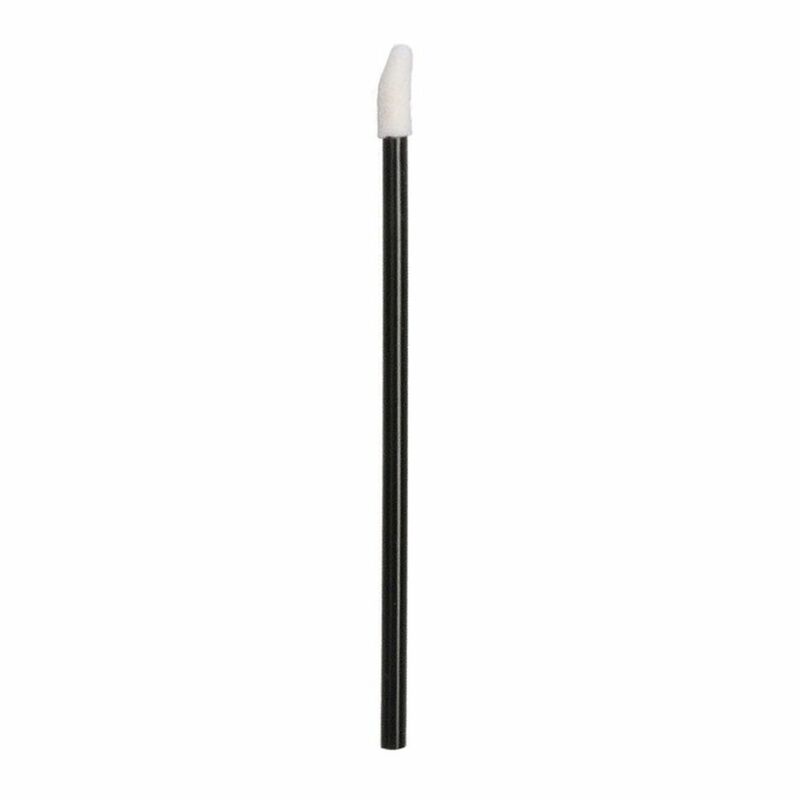 100 pçs ferramenta de maquiagem descartável cotonete portátil rímel aplicador lábio escova limpa batom varinha
