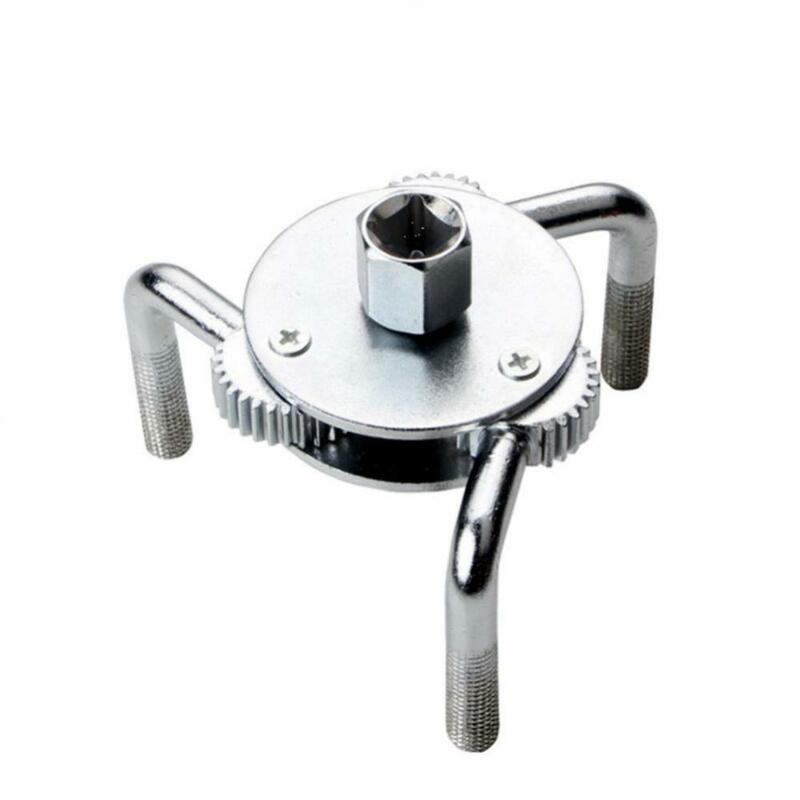 Three-claw Oil Filter Wrench Remover Tool Car Repair 2 Ways Adjustable Heavy Duty 3 Jaw Oil Filter Removal Tool