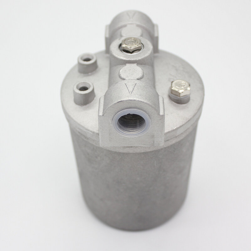 Масляный фильтр для горелки, алюминиевый корпус, 1/2 дюйма, 3/8 дюйма, фильтр для дизельного топлива для котла л/ч