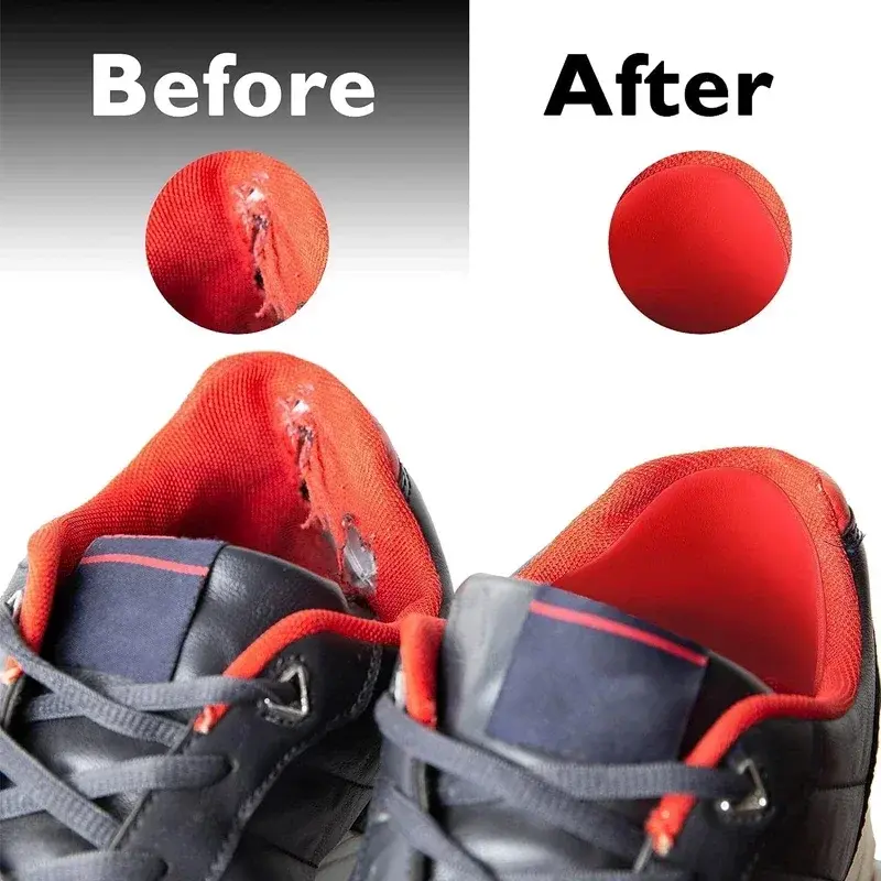Calçados Esportivos Reparação Adesivos, Camurça Protetor do Salto, Buracos Anti-Desgaste, Patches Auto-Adesivos, Palmilhas Pad, Inserção Cuidados Com Os Pés, 6Pcs