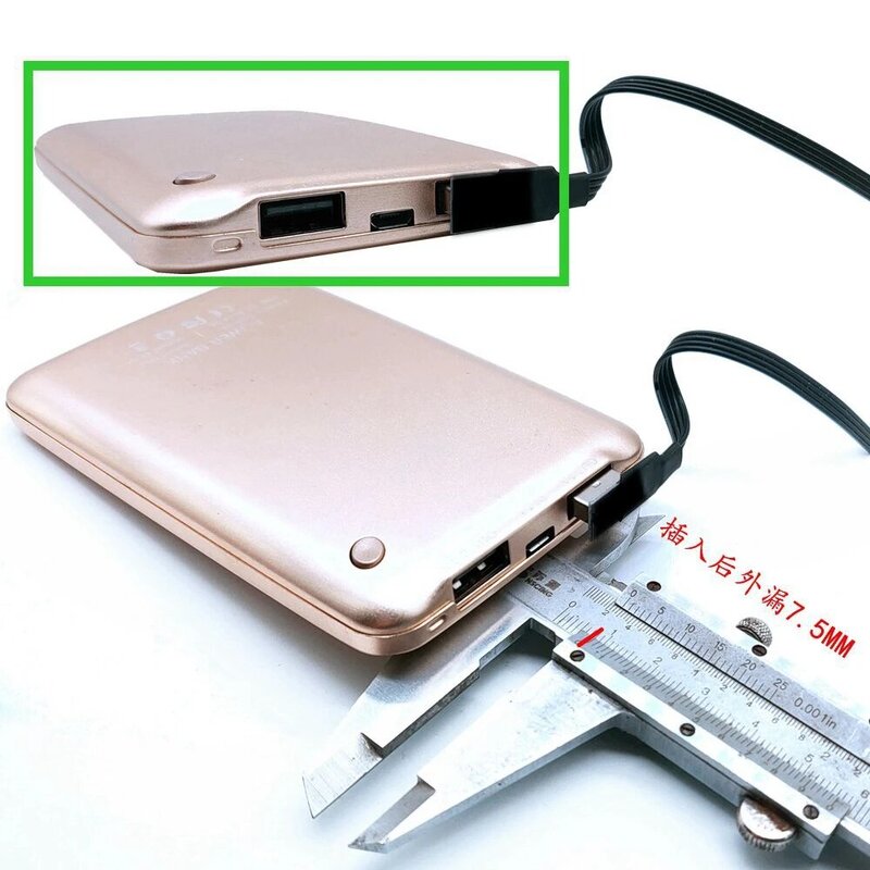 Cable de carga USB a tipo C, Cable de datos USB tipo C, codo de 90 grados, para todos los teléfonos inteligentes, 10CM, 20CM, 30CM, 50CM, 1M, 2M, 5CM-3M