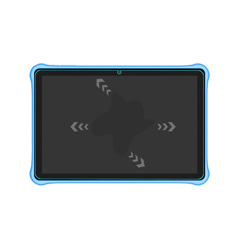 Защитная пленка Mr.Shield [в 2 упаковках] для экрана Blackview Tab A7 Kids 10,1 [закаленное стекло] [Японское стекло с твердостью 9H]
