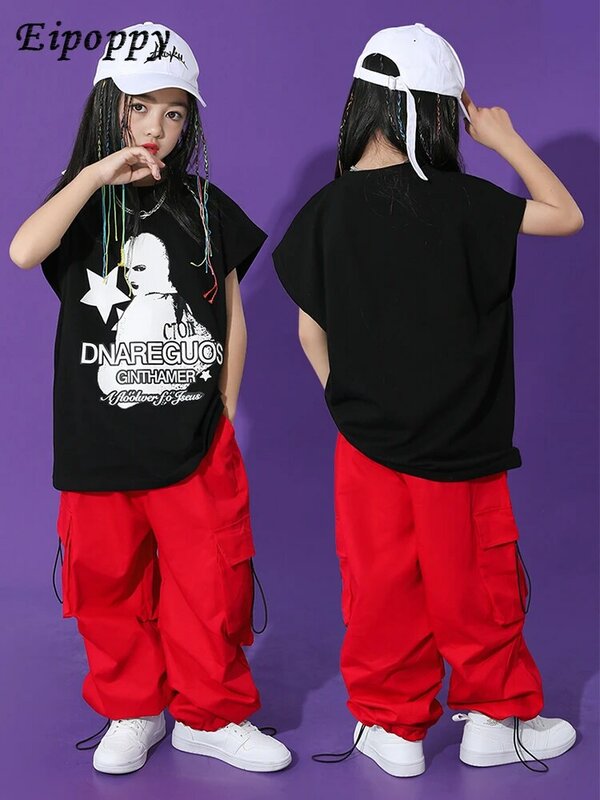 Kinder Hip-Hop trend ige Kleidung Anzug Jungen schöne Kinder kleidung Hip Hop Kinder Hip Hop Performance Kostüme