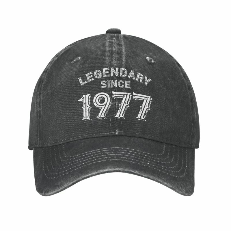 قبعة بيسبول قطنية للرجال والنساء ، قبعة أبي قابلة للتعديل ، أزياء أسطورية ، هدية عيد ميلاد ، قطن ، هدية عيد ميلاد