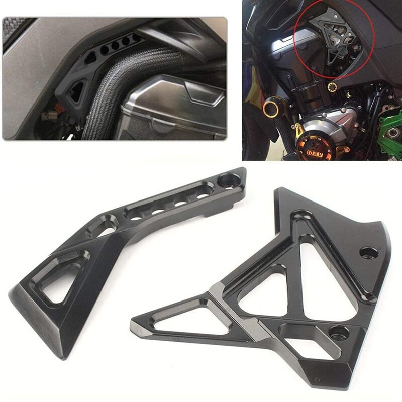 Motorcycle Fuel Injection Cover CNC Aluminum Cover Protection For Kawasaki Z1000 Z 1000 2014-2017