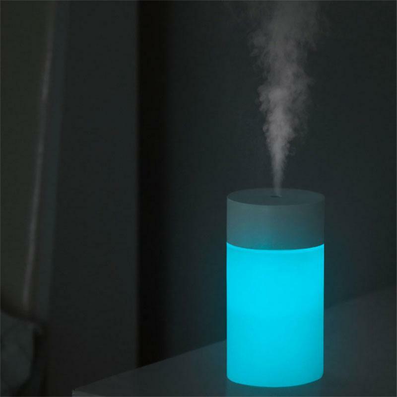 1~5PCS Portable LED Night Light Colorful USB Plug Bedside Table Humidifier Atmosphere Lamps For Air-conditioned Room Kids