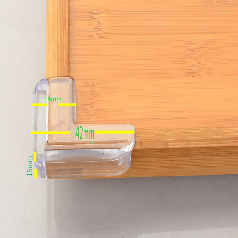 4Pcs/Set Baby Safety Silicone Protector Kid Anticollision Guards Table Corner Edge Protection Children Security Protection