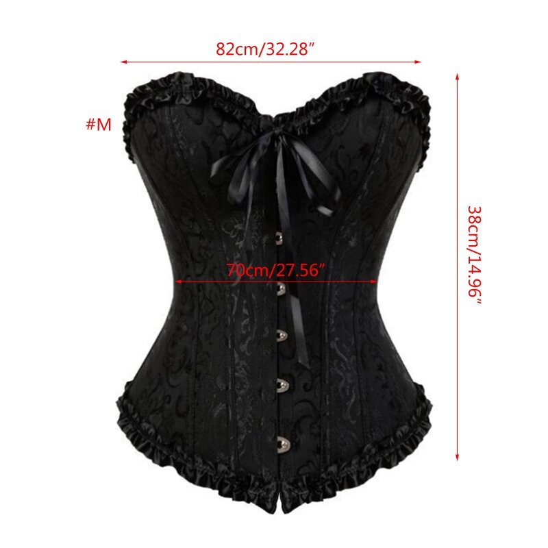 Corsets Bustiers Floral Tops For Women Vintage Sexy Corsets