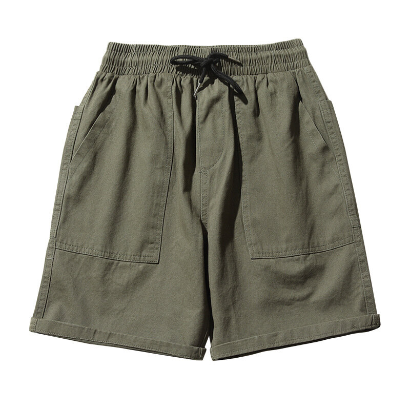 Shorts cargo pour hommes, pantalons carillons décontractés japonais, pantalons moyens et pantalons à cinq points, marque At ChimBrand Ins, nouveau