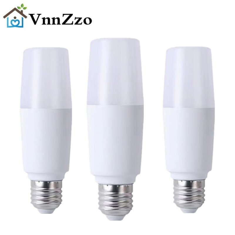 E27 Light Bulb 5W 10W 15W 20W LED Cylindrical Corn Bulb AC 220V-240V LED Lamp Home Decoration Chandelier Candle Light