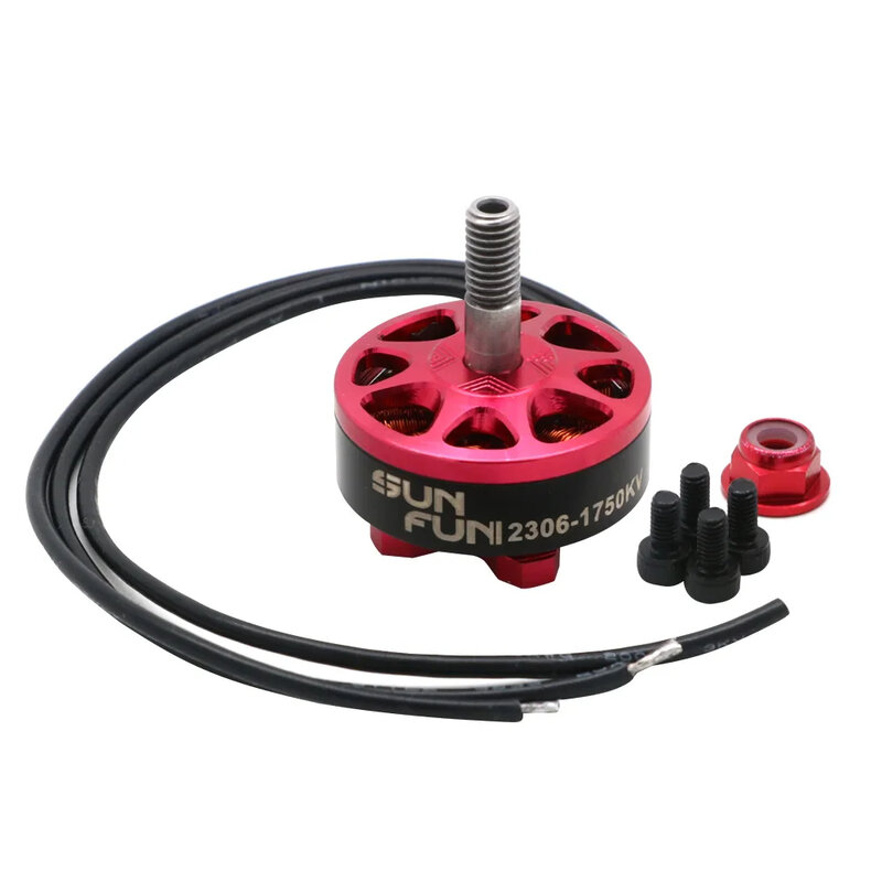 1 / 2 / 4pcs SUN FUN 2306 1750/2500KV CW Thread 4-6S Brushless Motor For RC FPV Racing Drone Quadcopter Spare Parts