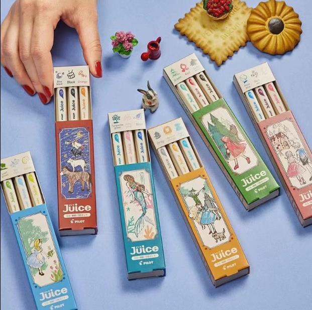 Japan PILOT 10th Anniversary Limited Juice Pen Color Gel Pen Japanese Stationery Kawaii School Supplies
