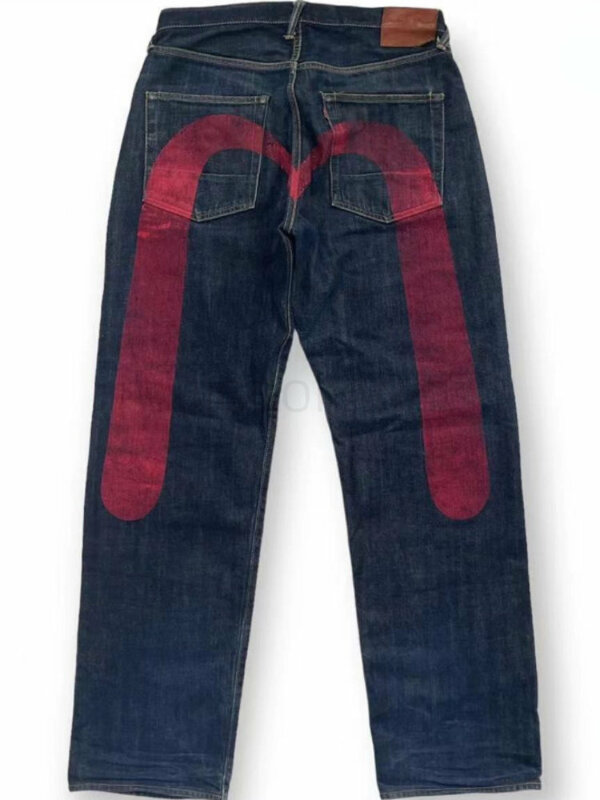 Y 2K-Stijl Vintage Gewassen Bedrukte Jeans Voor Heren Jeans Met Wijde Pijpen High Street Heren Kleding Loszittende Katoenen Broek Streetwear