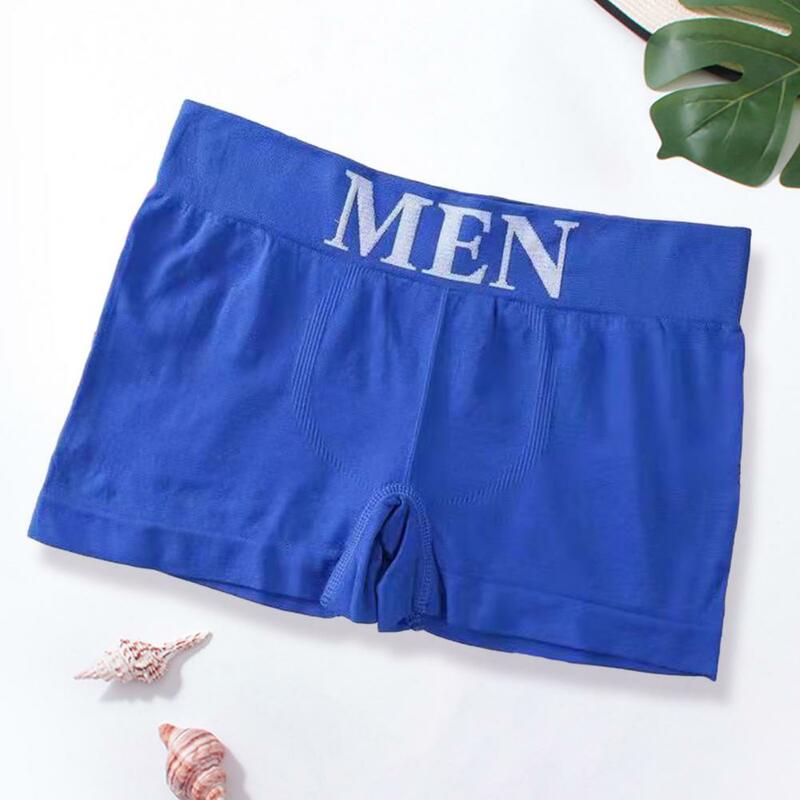 Men Underwear Soft Breathable Men's Boxers with Moisture-wicking Technology U Convex Design for Comfortable Wear for Durability