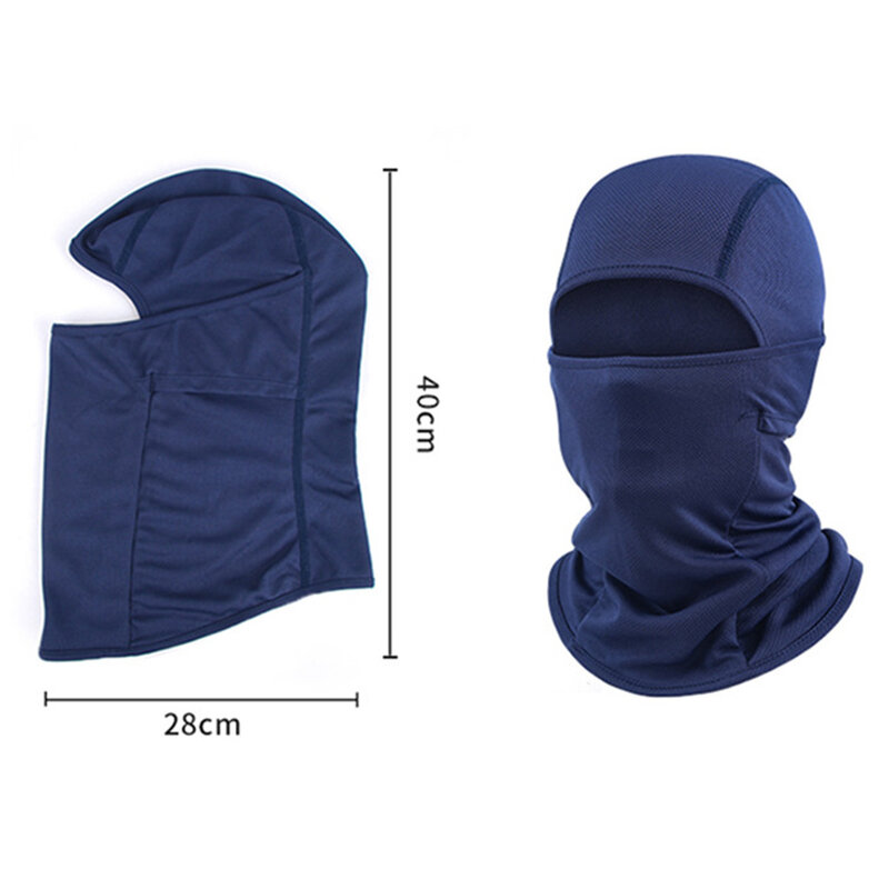 New Practical Durable Balaclava Unisex Comfortable Daily Protective Multi Applications Polyester Simple Design
