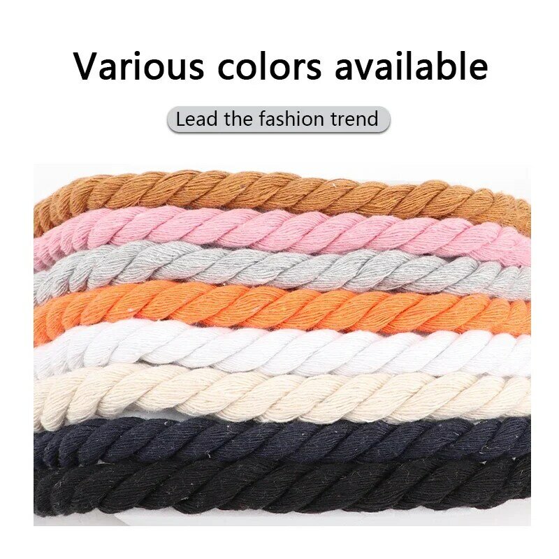 Wysokiej jakości okrągłe sznurowadła kolorowe 1CM grubsze but bawełniany sznurówki do trampek moda męska i damska skromne akcesoria
